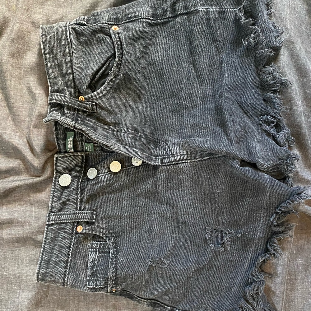 Wild Fable Black Jean Shorts